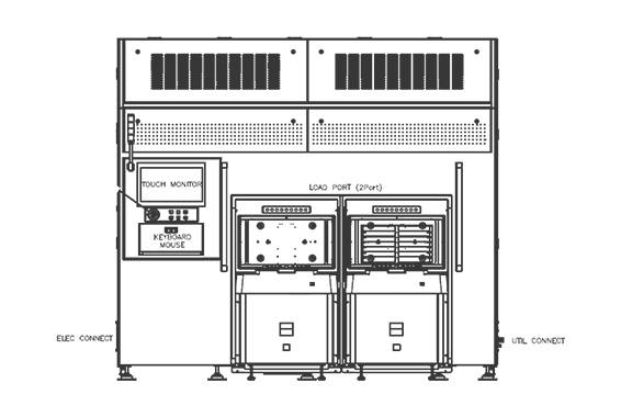 ガラス基板向けEFEM設備1
