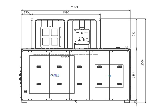 ガラス基板向けEFEM設備3