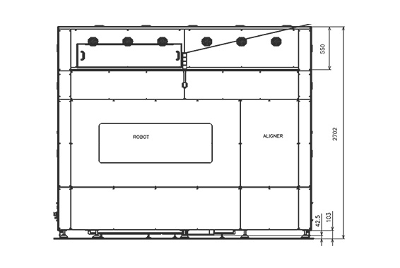 ガラス基板向けEFEM設備4